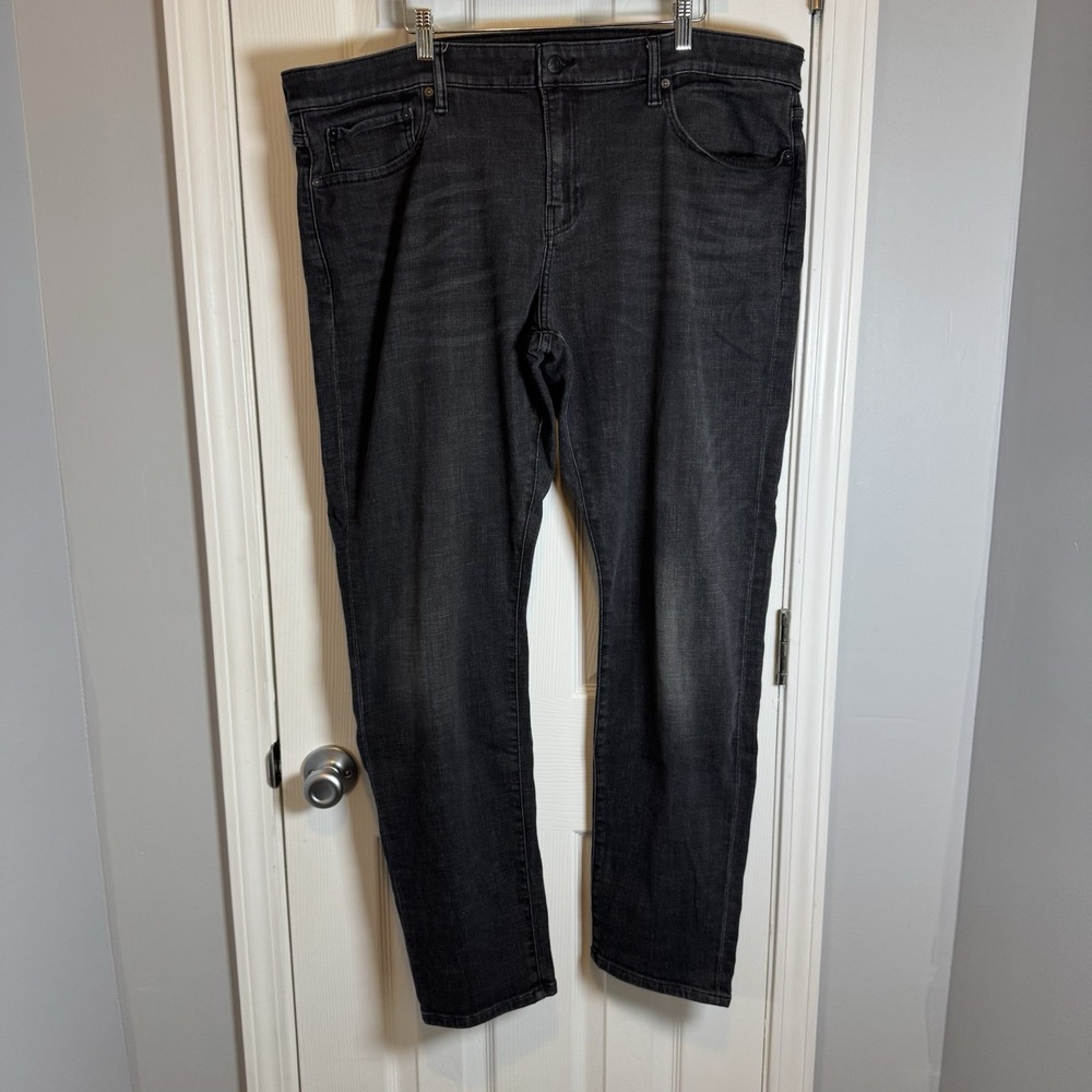 Lucky Brand 110 Slim‎ Black Jeans Denim Mens Size 42 x 32